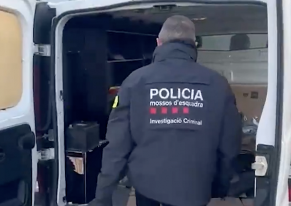 Intervinguts 110 quilos d'haixix a Abrera en una operació conjunta dels Mossos i la Policia Local